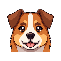 puppy face icon