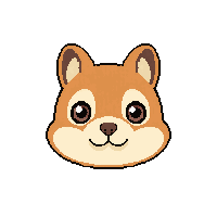 squirrel face icon