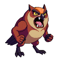 owl angry