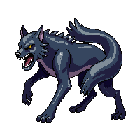 wolf angry
