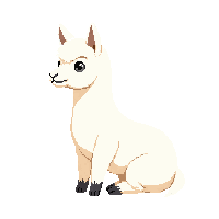 alpaca sitting
