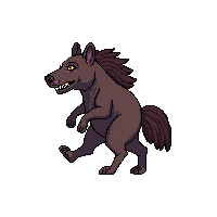 baboon walking