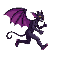 bat walking