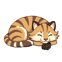 bobcat sleeping