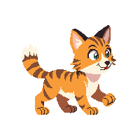 bobcat walking