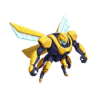 bumblebee flying