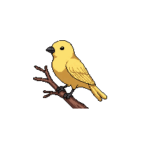 canary perched