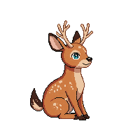 deer sitting