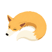dingo sleeping