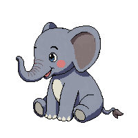 elephant sitting