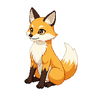 fox sitting