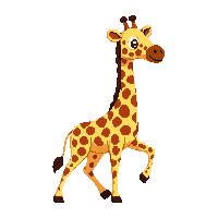 giraffe walking