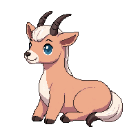 goat sitting