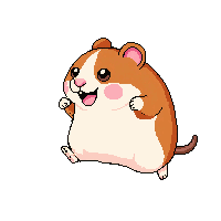 hamster jumping