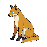 hyena sitting