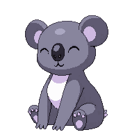 koala sitting