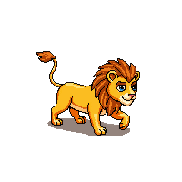lioness walking