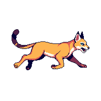 lynx running