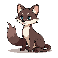 marten sitting