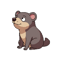 mole sitting