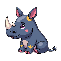 rhinoceros sitting