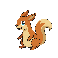 squirrel sitting