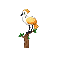 stork perched