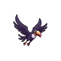 toucan flying