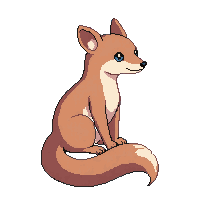 weasel sitting