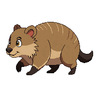 wombat walking