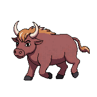 yak walking