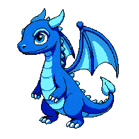 blue dragon