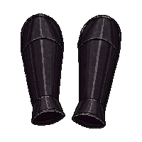 black bracers leather