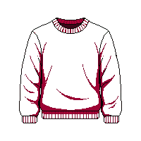red sweater