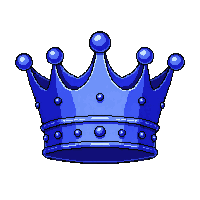 blue crown