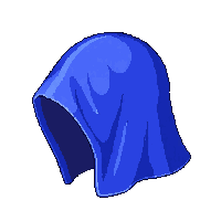 blue hood cloth