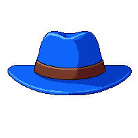 blue pith helmet