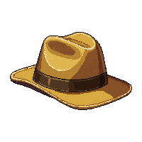 golden deerstalker hat