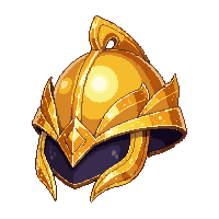 golden great helm