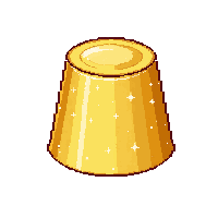 golden party hat