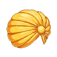 golden turban