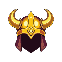 golden viking helmet