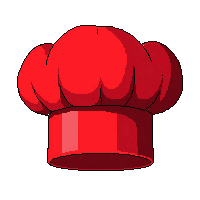 red chef hat