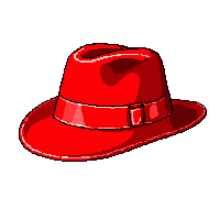 red detective hat