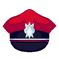 red police cap