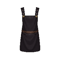 black apron cooking