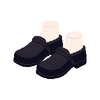 black clogs