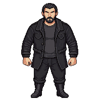black gambeson