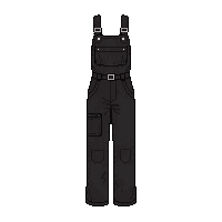 black jumpsuit