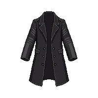 black surcoat